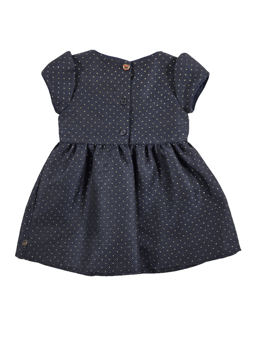 TED BAKER Tüdrukute tumesinine täpiline kleit