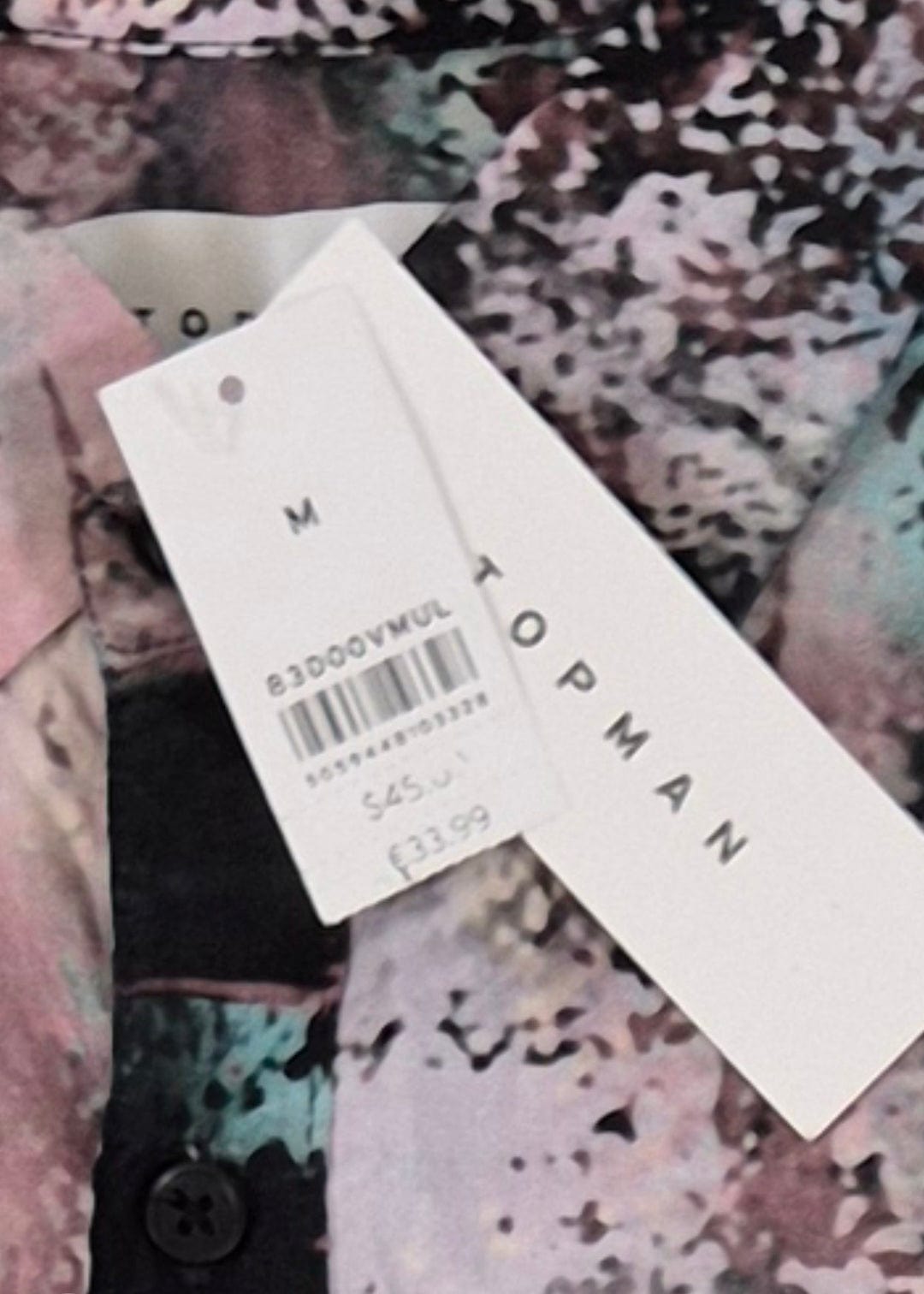 TOPMAN Meeste kirju pluus