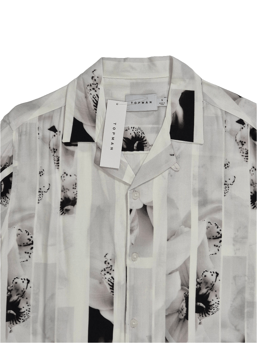 TOPMAN Meeste mustriline pluus
