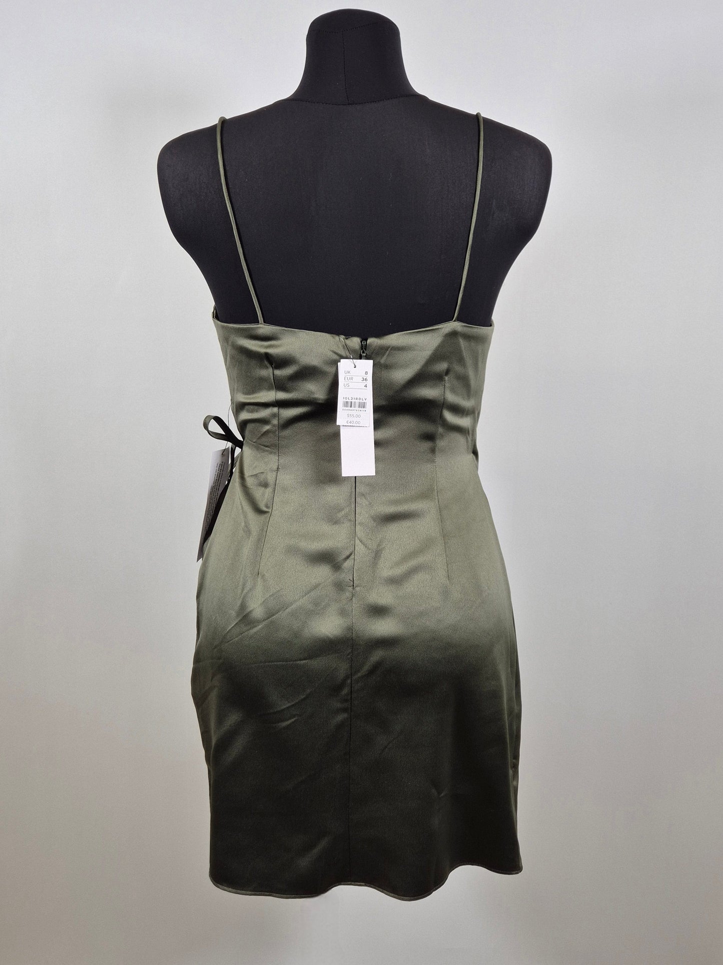 TOPSHOP Naiste kleit oliiviroheline