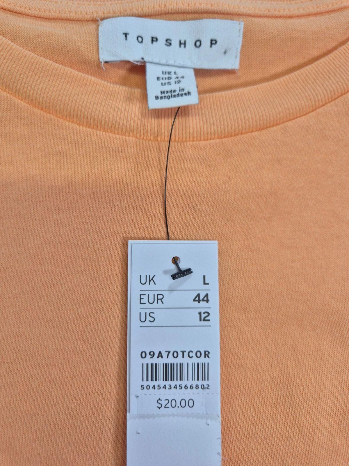 TOPSHOP Naiste oranž lühike pluus