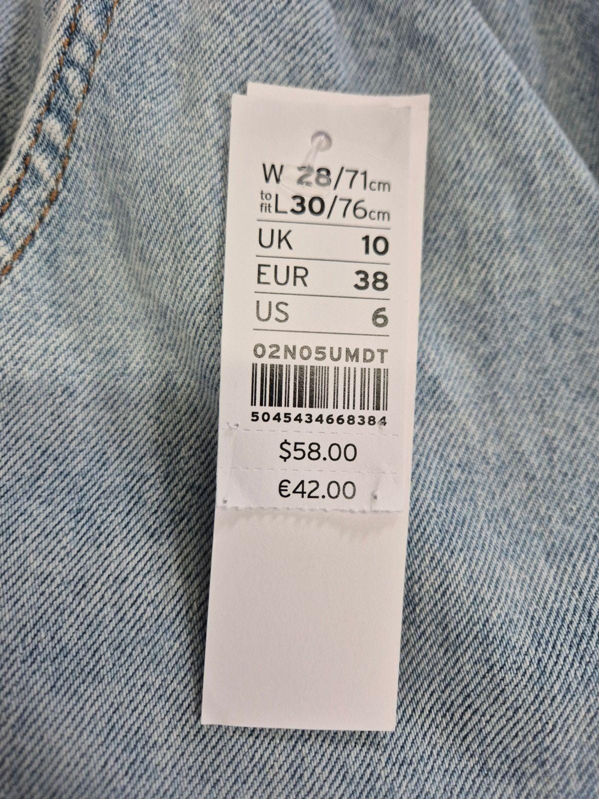 TOPSHOP Naiste sinised teksad
