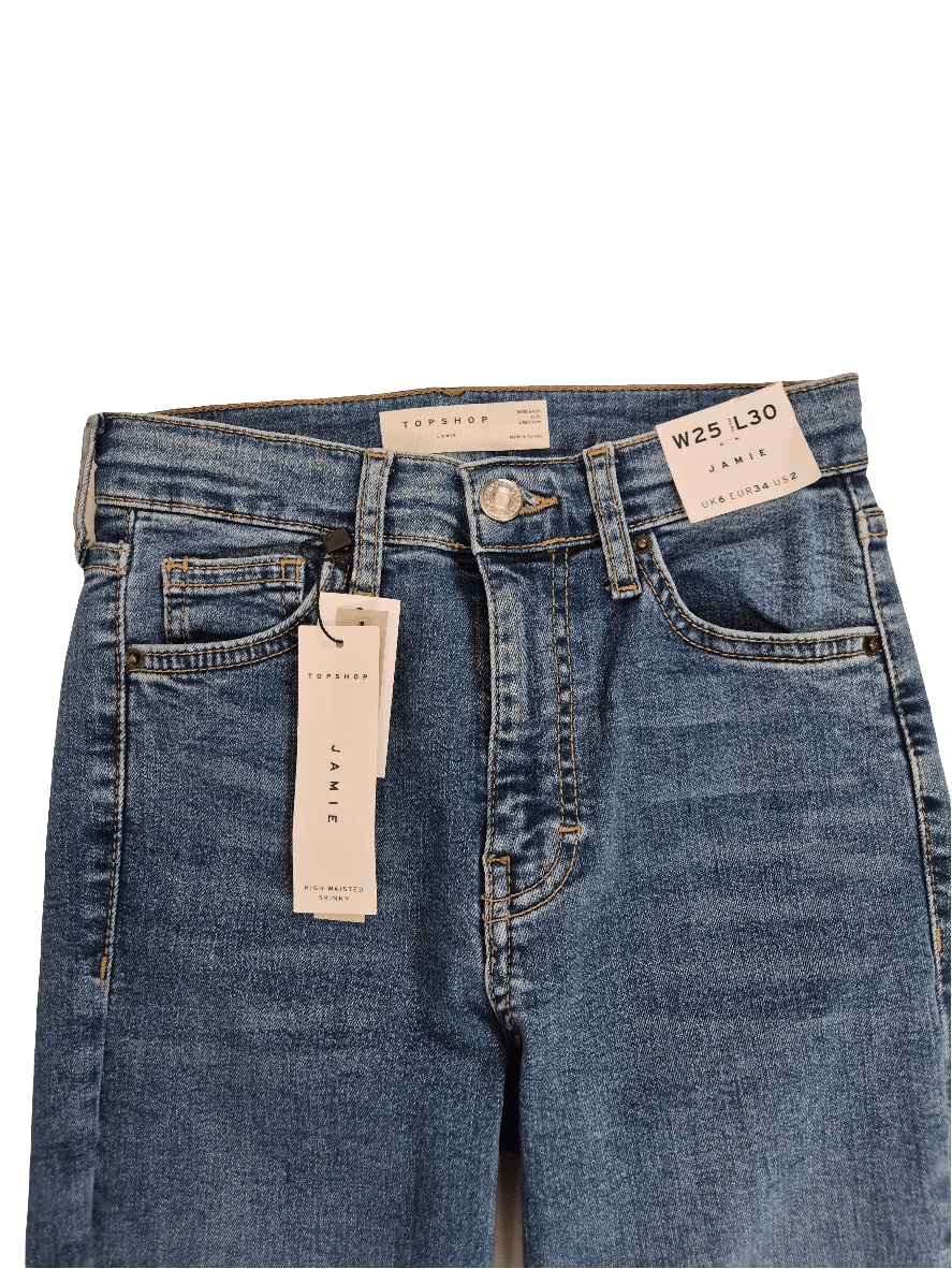 TOPSHOP Naiste sinised teksad Jamie