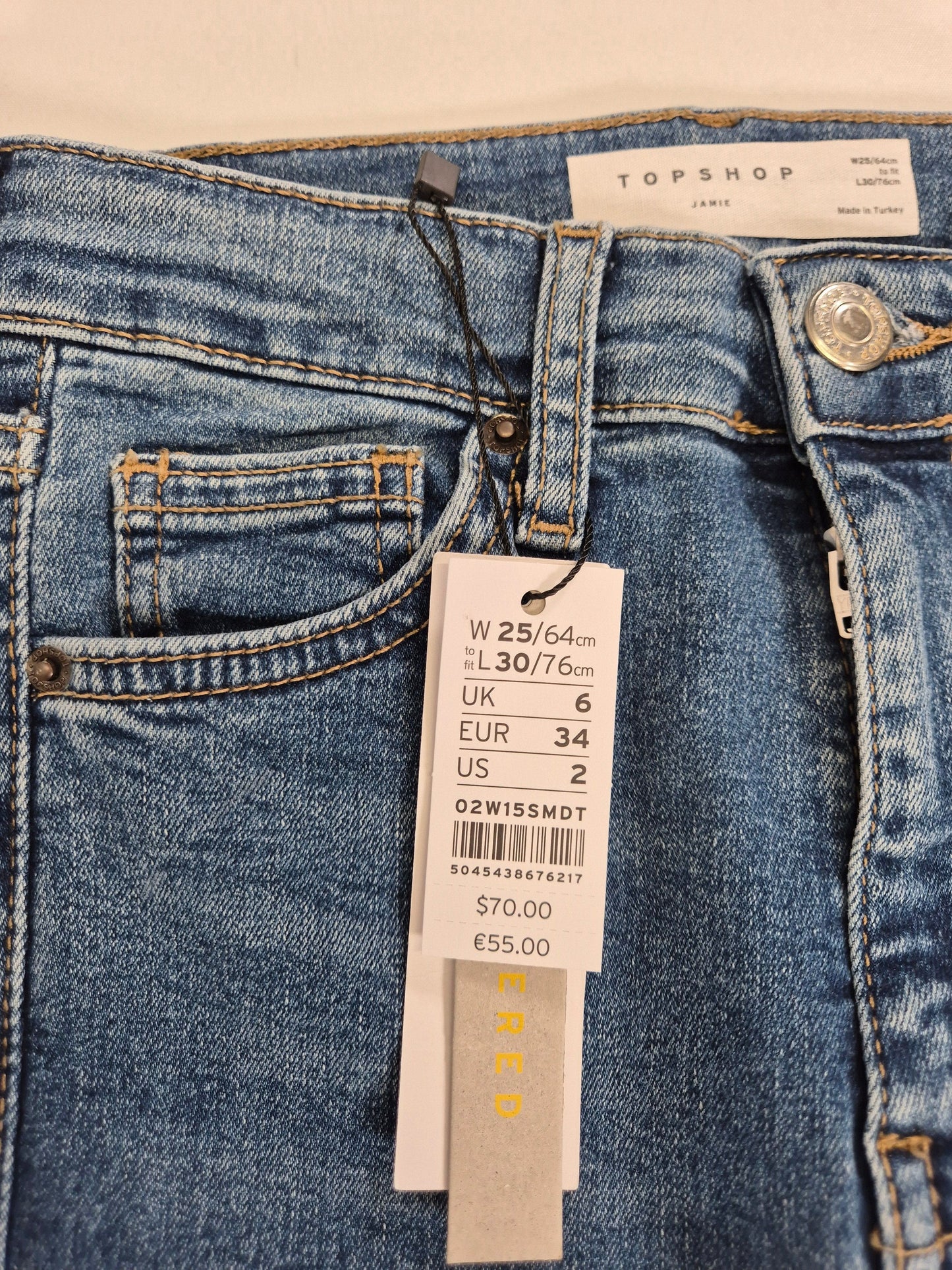 TOPSHOP Naiste sinised teksad Jamie
