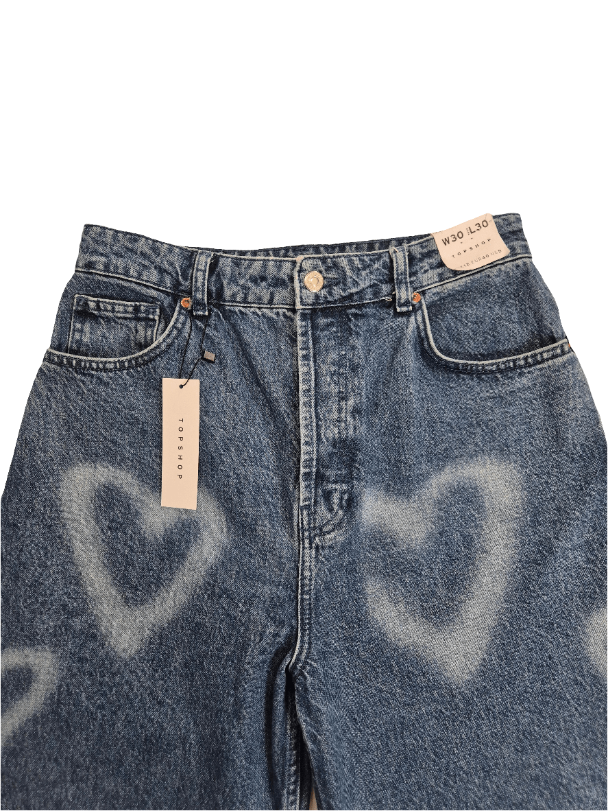 TOPSHOP Naiste teksad süda