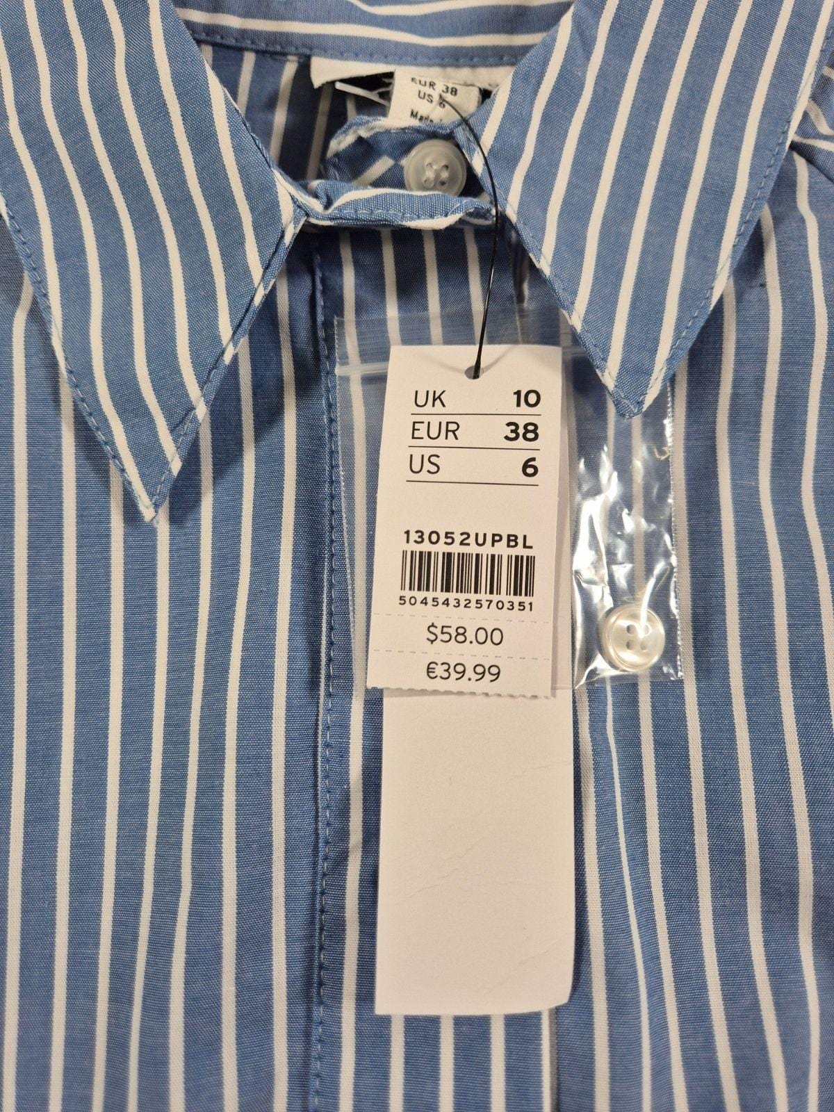 TOPSHOP Naiste triibuline pikk pluus