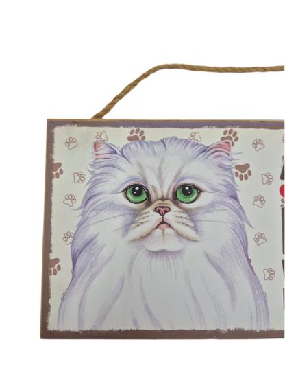 Puidust silt Pärsia kass