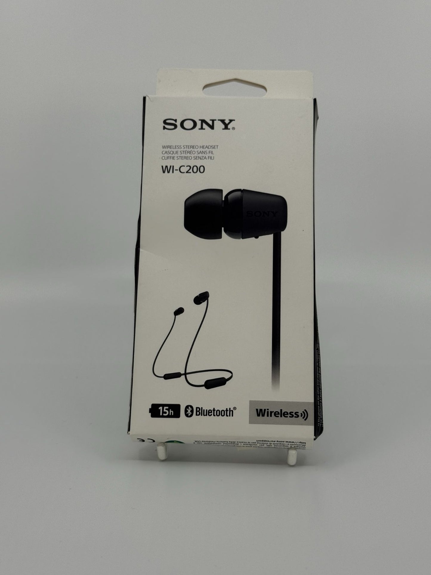 Sony WI-C200 juhtmevabad Bluetooth kõrvaklapid