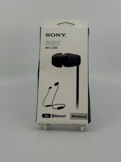 Sony WI-C200 juhtmevabad Bluetooth kõrvaklapid