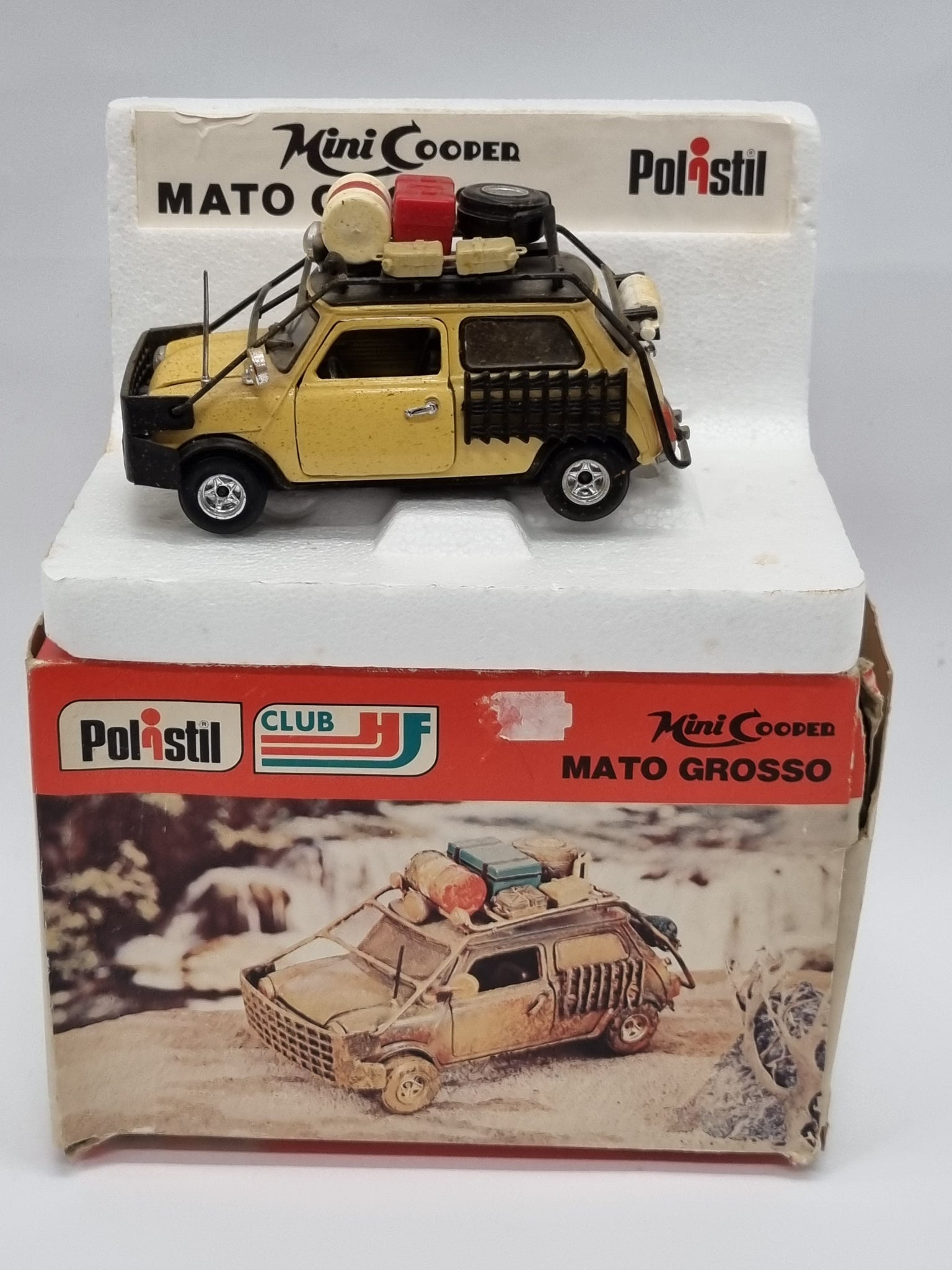 Polistil Mini Cooper MATO GROSSO safari mudelauto