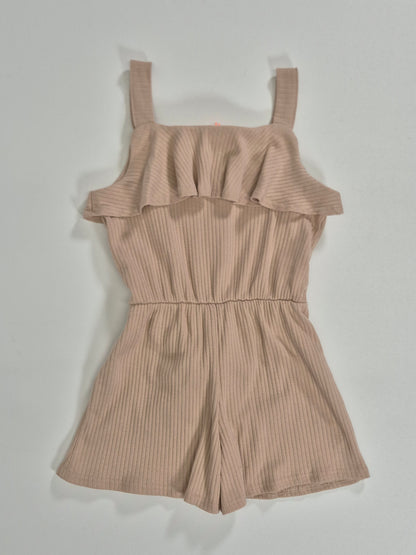 Tüdrukute beež jumpsuit