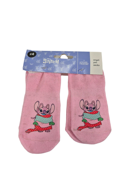 Tüdrukute piduritega sokid Stitch