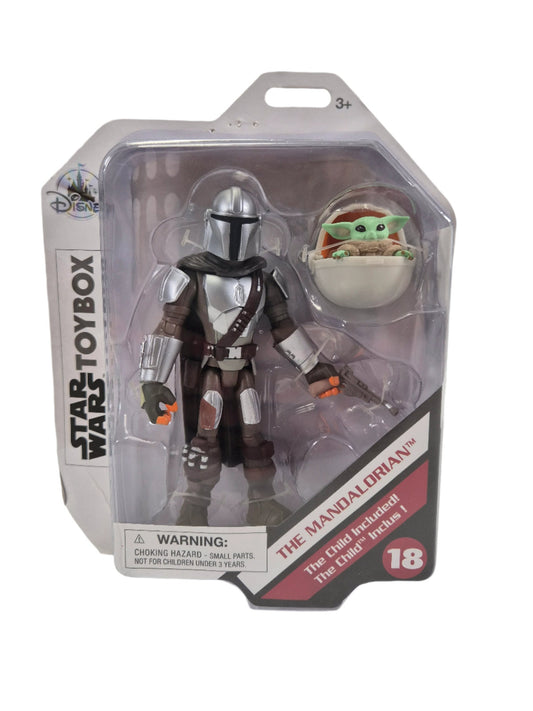 Disney Star Wars Mandaloriani ja Yoda figuurid