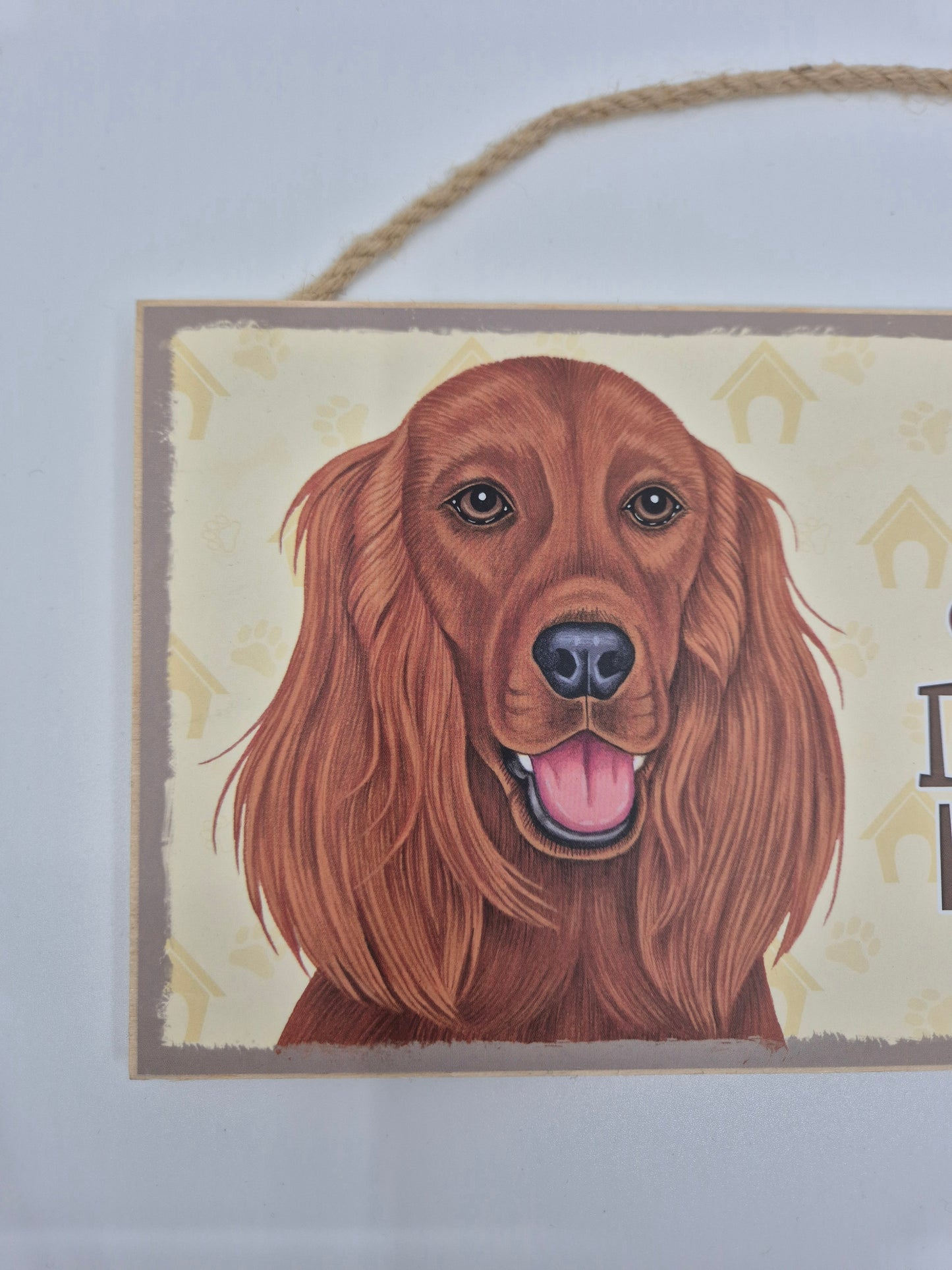 Puidust silt Iiri setter