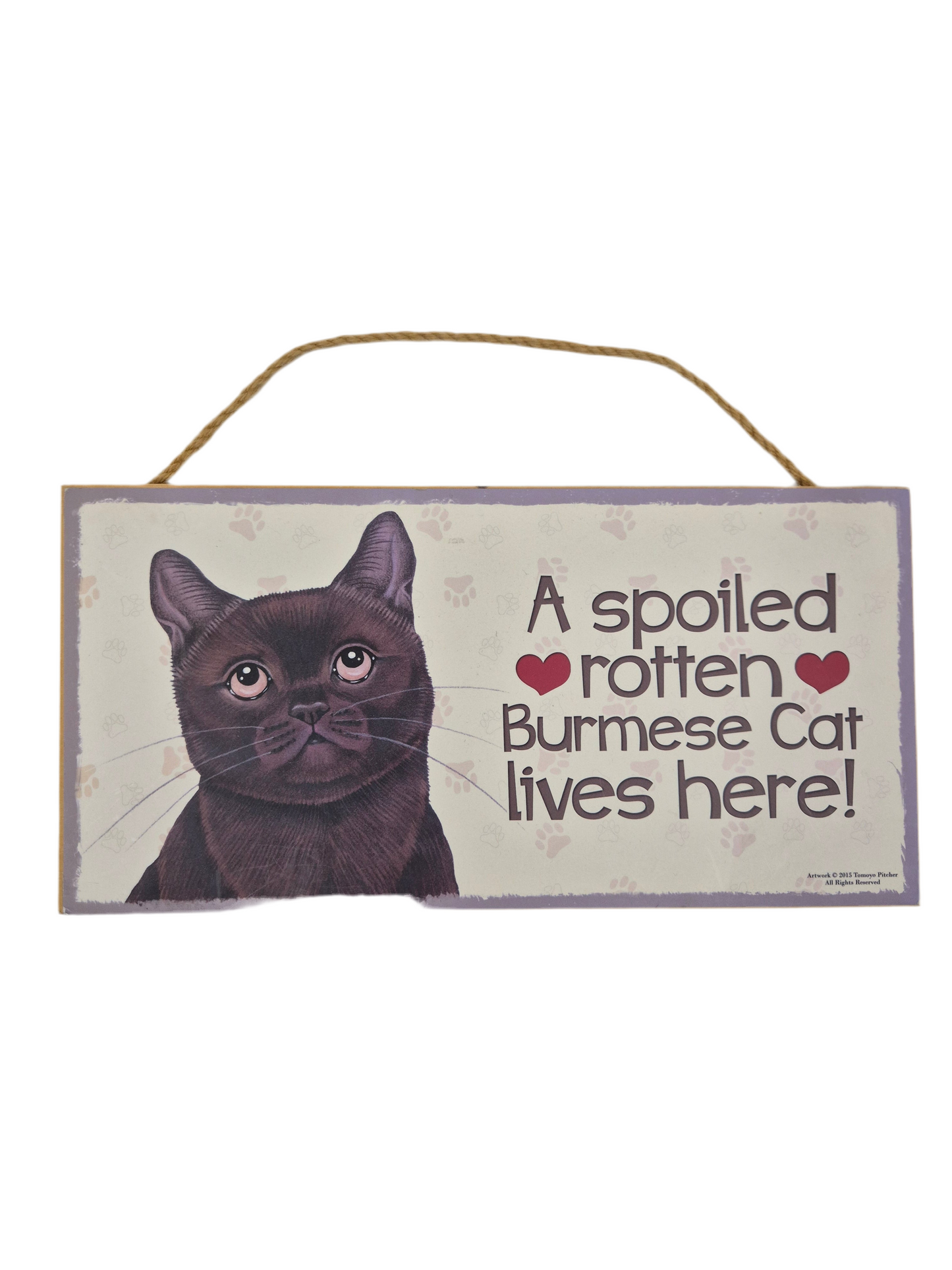 Puidust silt Burma kass