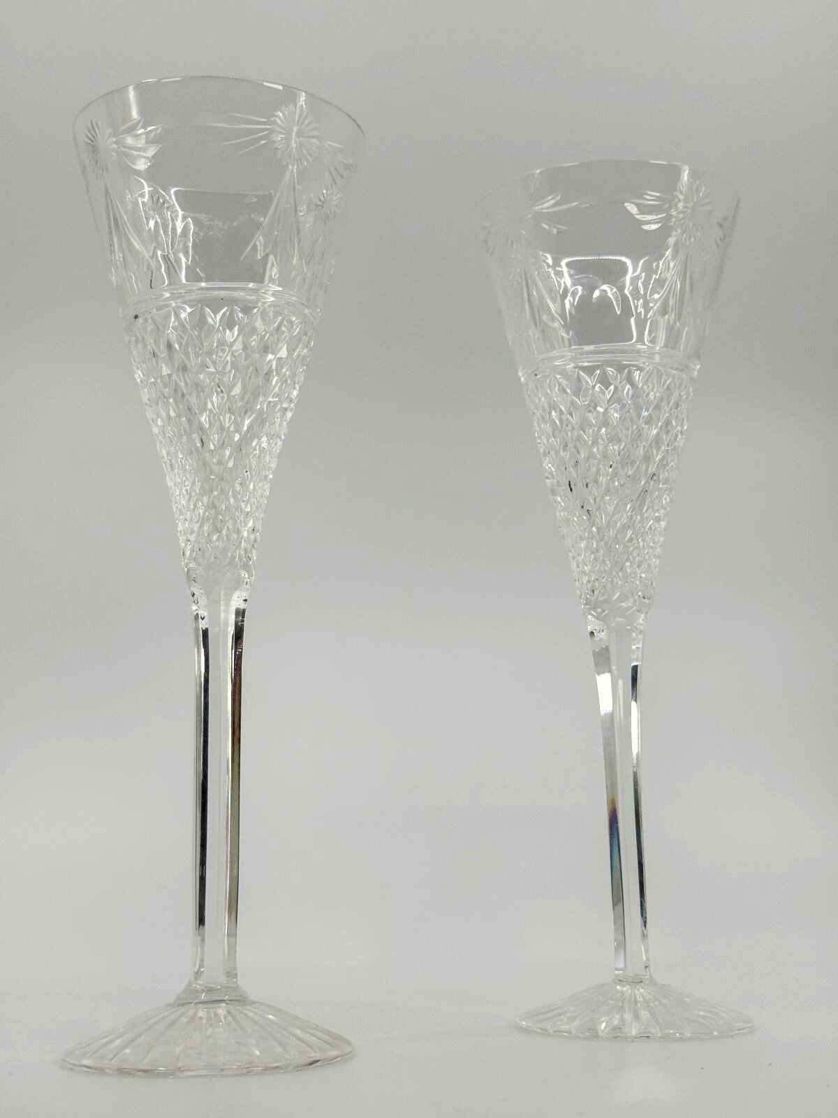 Kristallist šampanjapokaalid