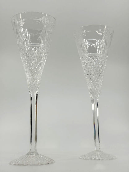 Kristallist šampanjapokaalid