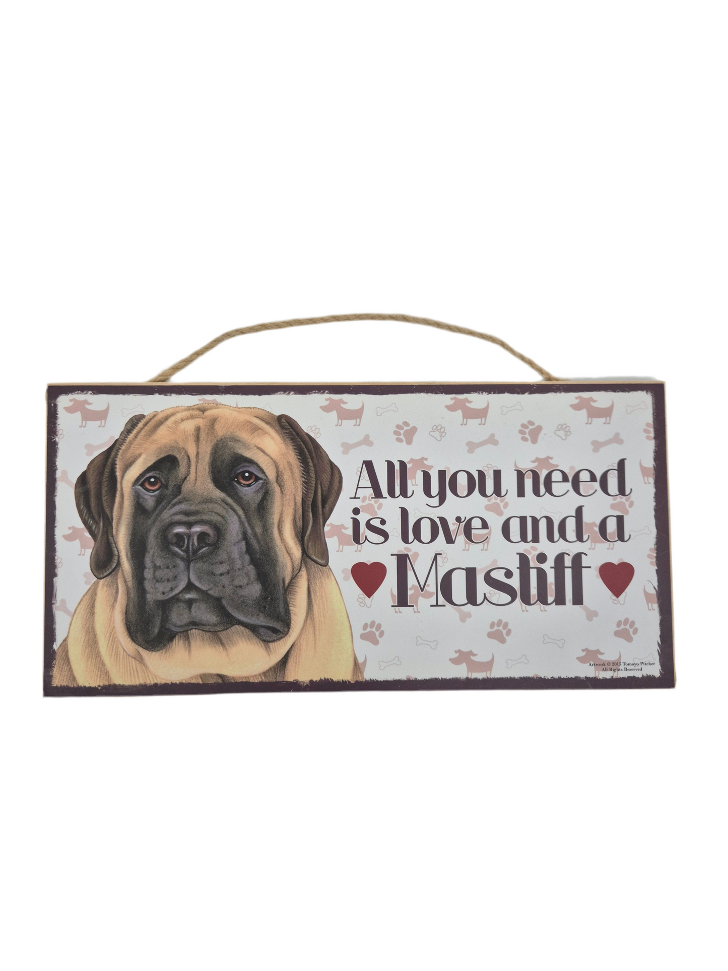 Puidust silt Mastiff