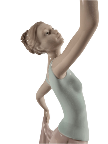 Lladro Nao Porcelain Figurine The Dance is Over - Elegant Ballerina