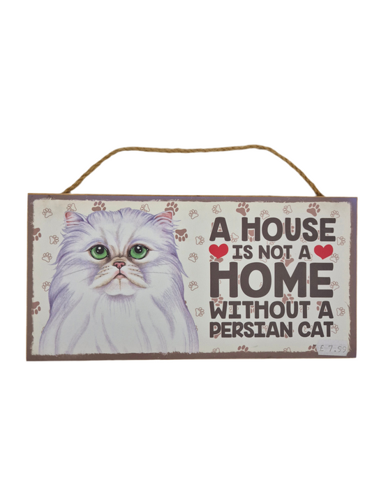 Puidust silt Pärsia kass