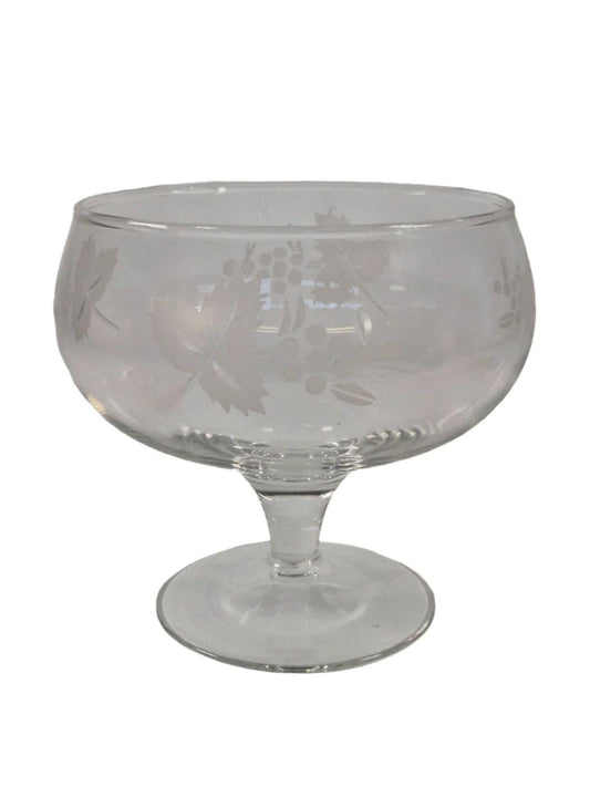 Crystal Etched Grapes