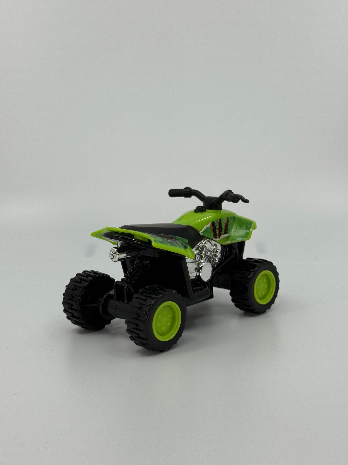 Roheline neljarattaline ATV mänguasi