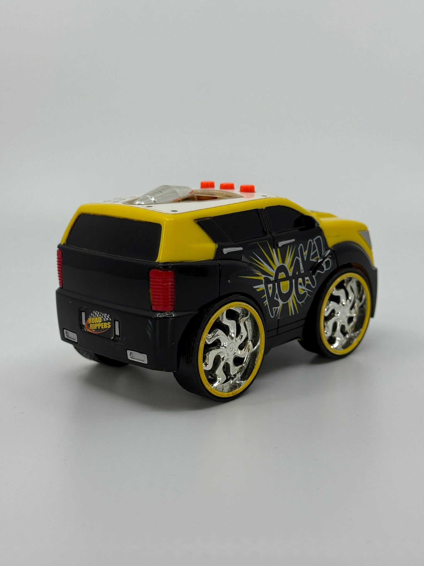 Road Rippers kollane mänguauto helidega