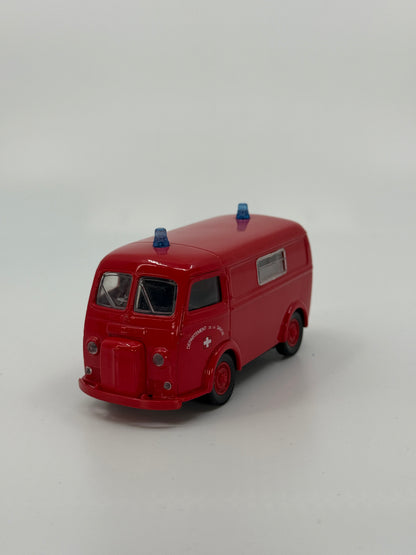 Punane päästeauto mudel “Département de la Savoie”