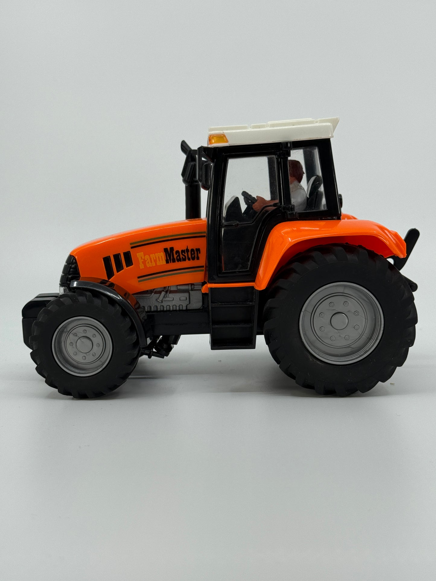 Farm Master mängutraktor haagise ja palkidega