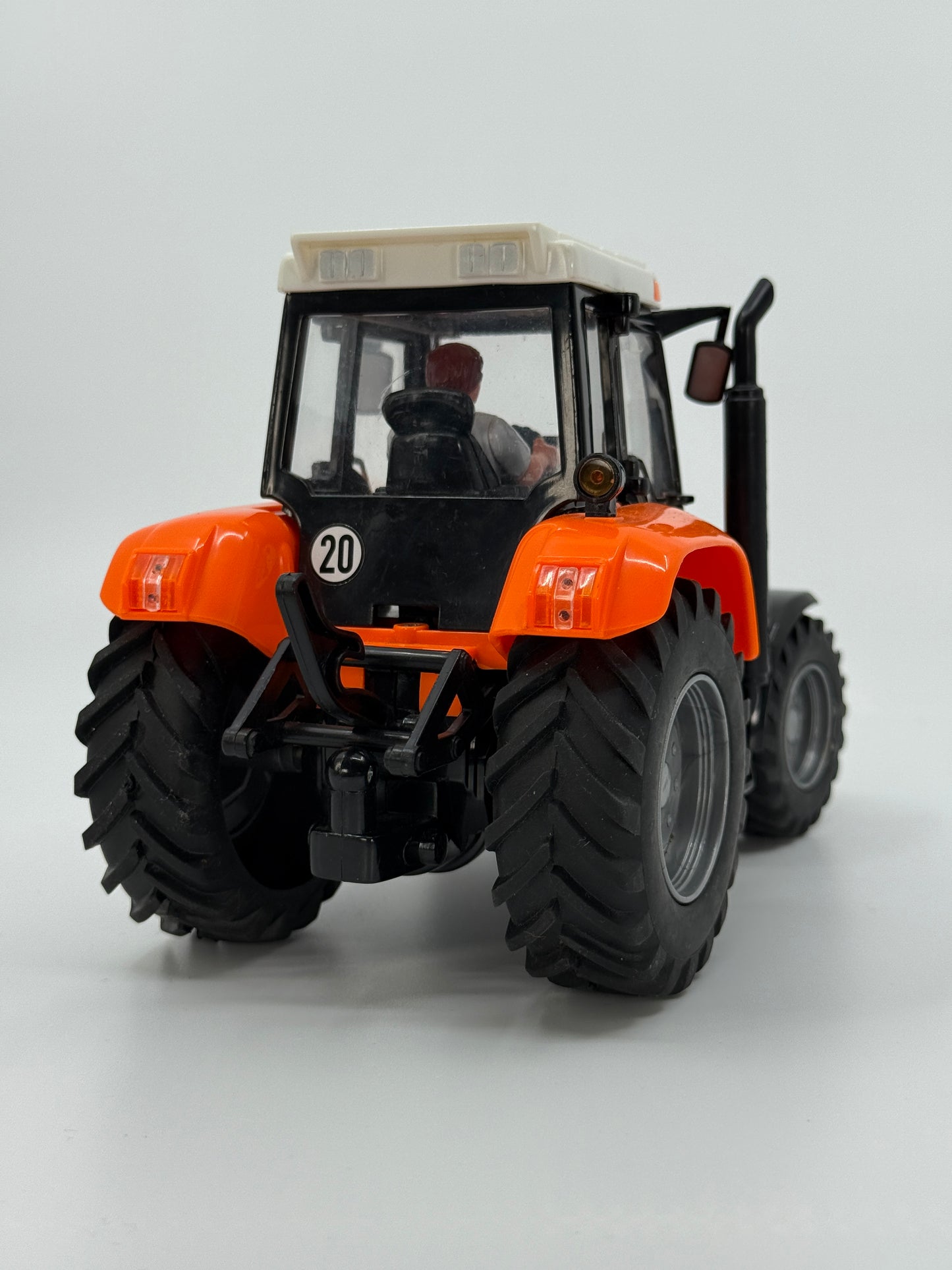 Farm Master mängutraktor haagise ja palkidega