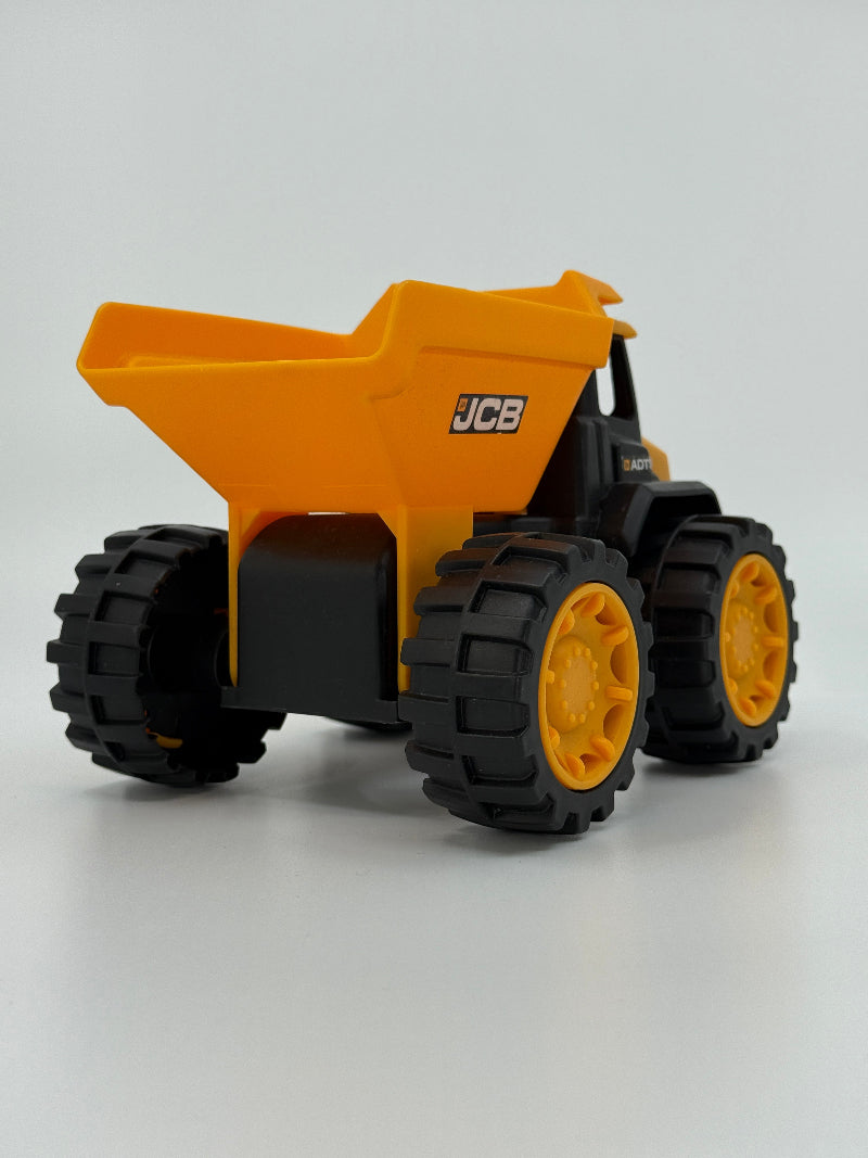 JCB mängukallur suurte ratastega