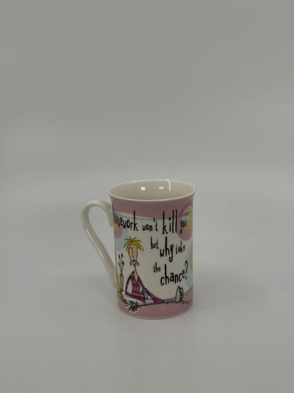 Lõbus illustratsiooniga kruus