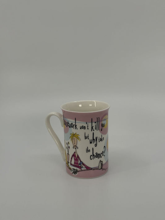 Lõbus illustratsiooniga kruus