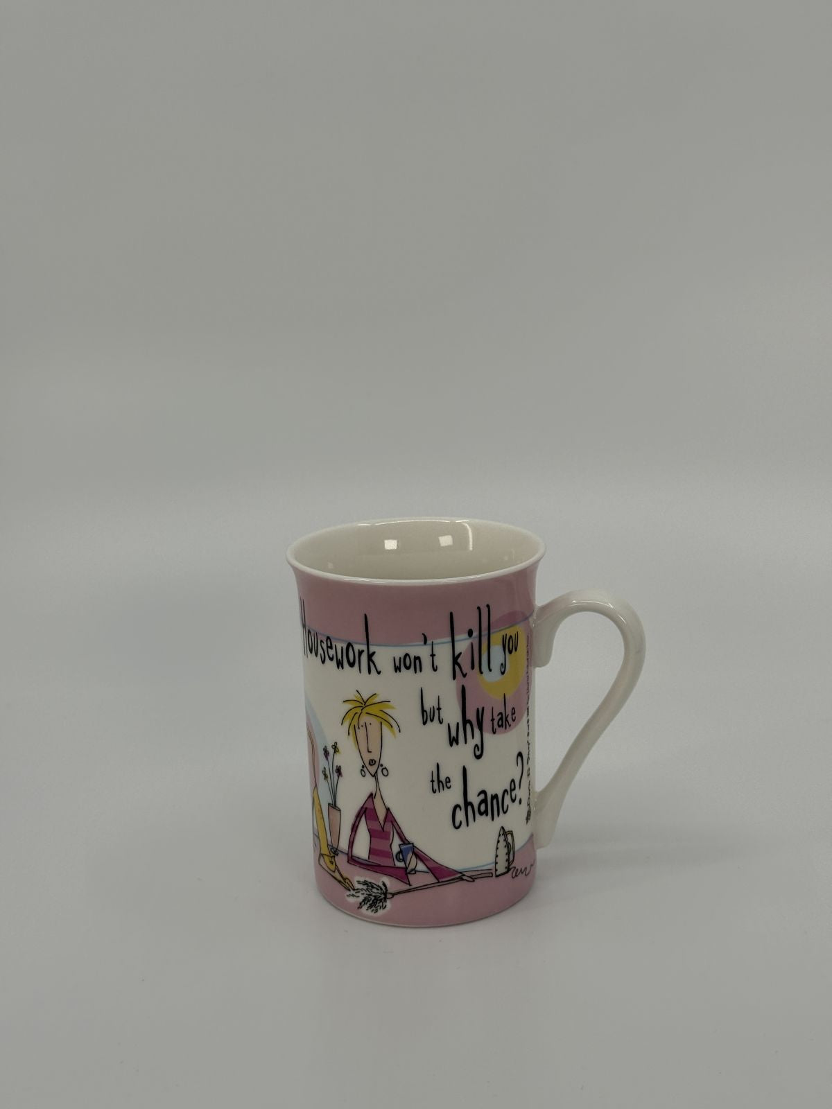 Lõbus illustratsiooniga kruus