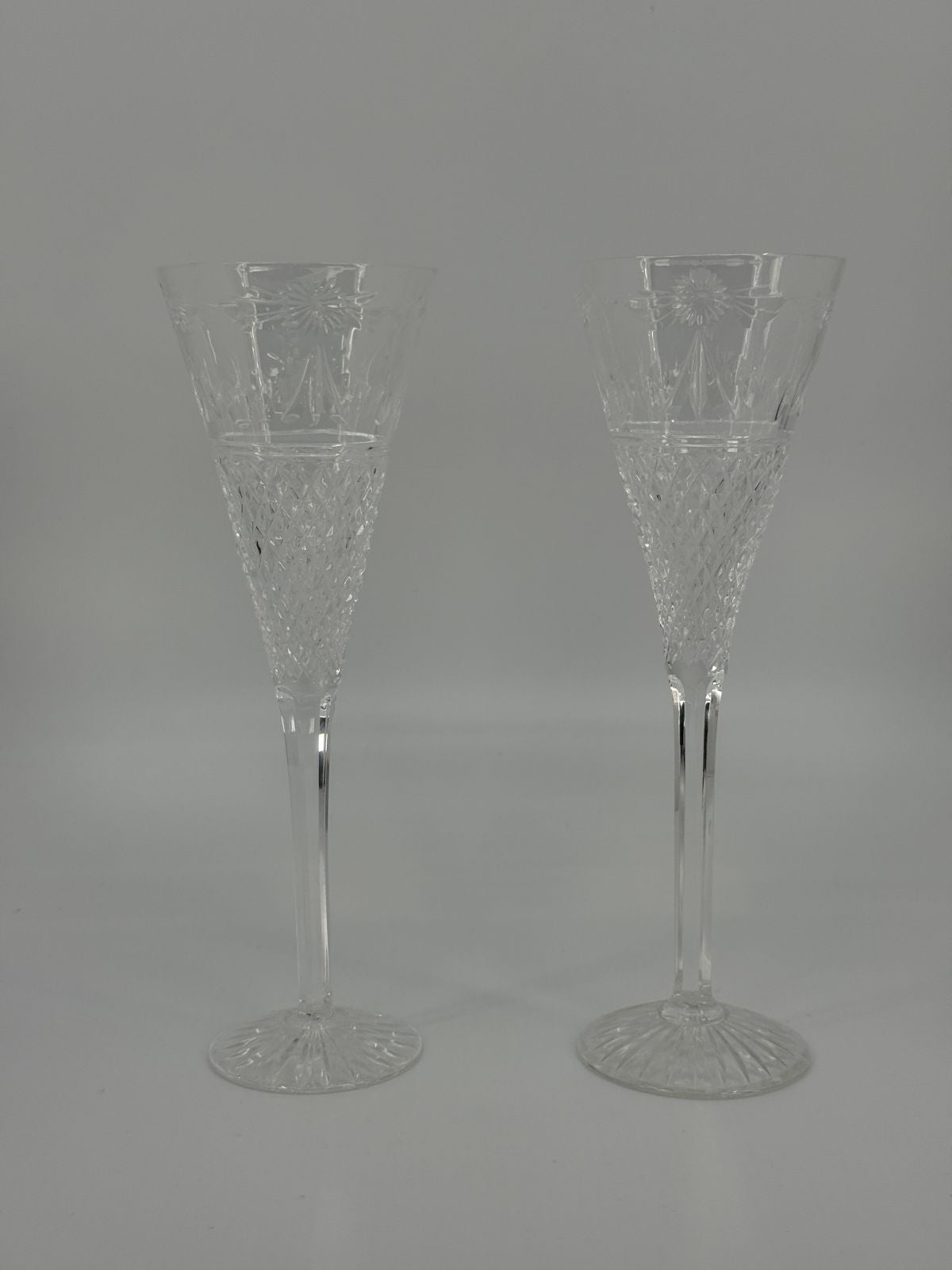 Kristallist šampanjapokaalid