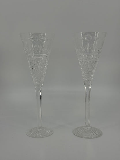 Kristallist šampanjapokaalid