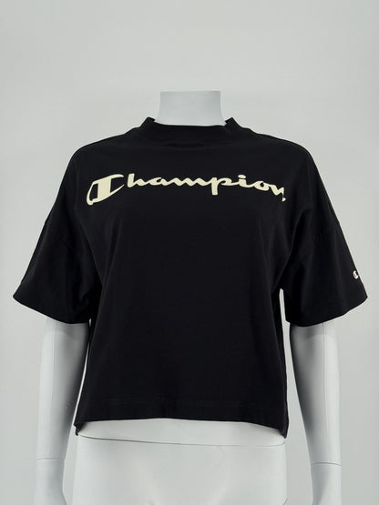 Naiste must lühike pluus