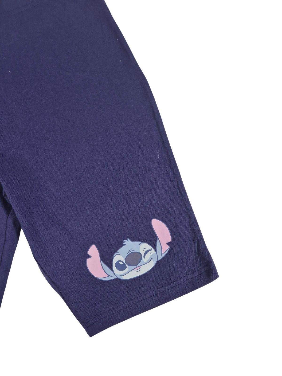 Naiste lillad lühikesed retuusid Stitch