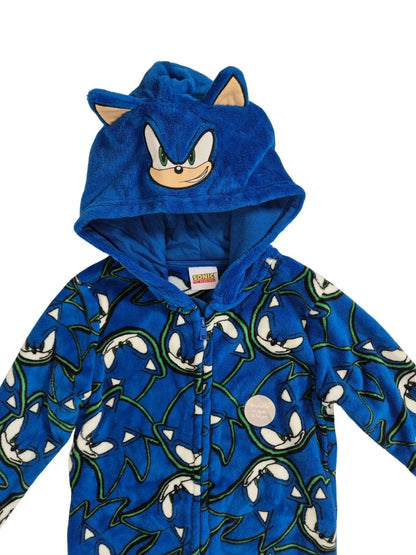 Poiste sinine fliiskombe Siil Sonic