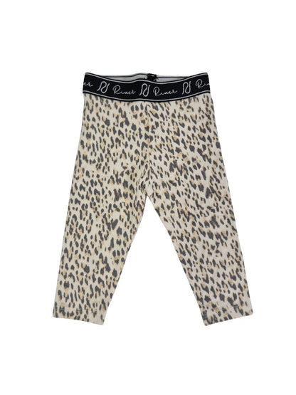 Tüdrukute beežid retuusid leopard