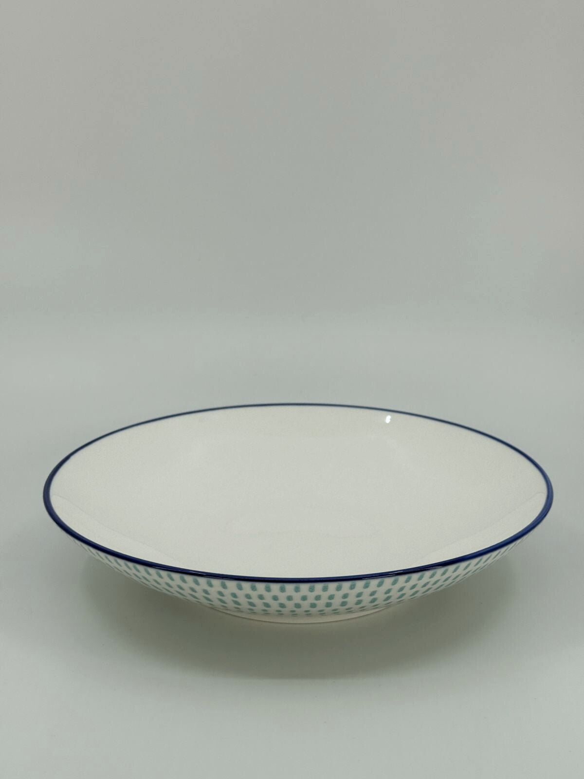 Sinise mustriga sügav taldrik