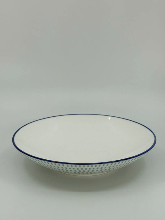 Sinise mustriga sügav taldrik