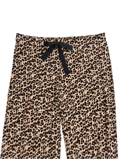 Naiste pidžaama püksid leopard