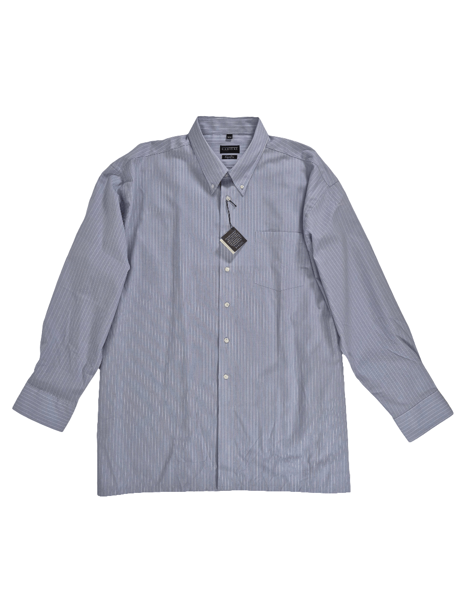 BARISAL Meeste sinine triibuline triiksärk