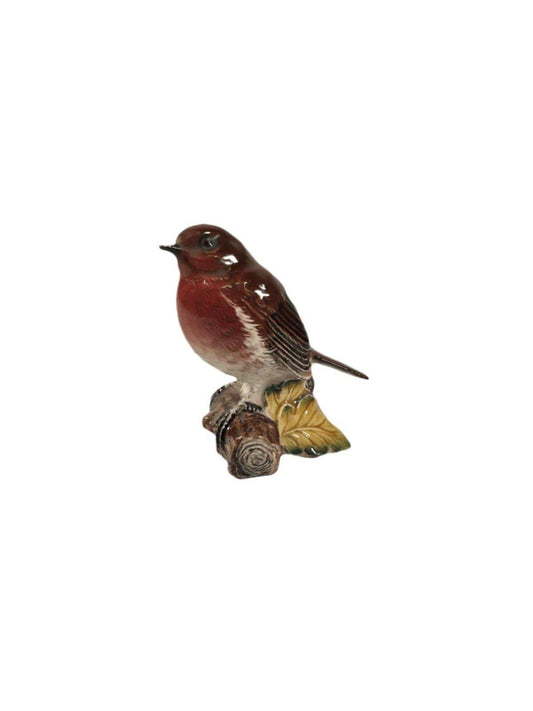 BESWICK POTTERY Vintage Beswick Red Breasted Robin Porcelain Bird