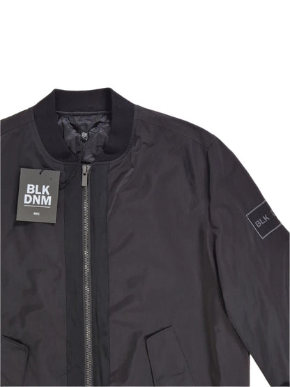 BLK DNM Meeste kvaliteetbrändi must bomberjope