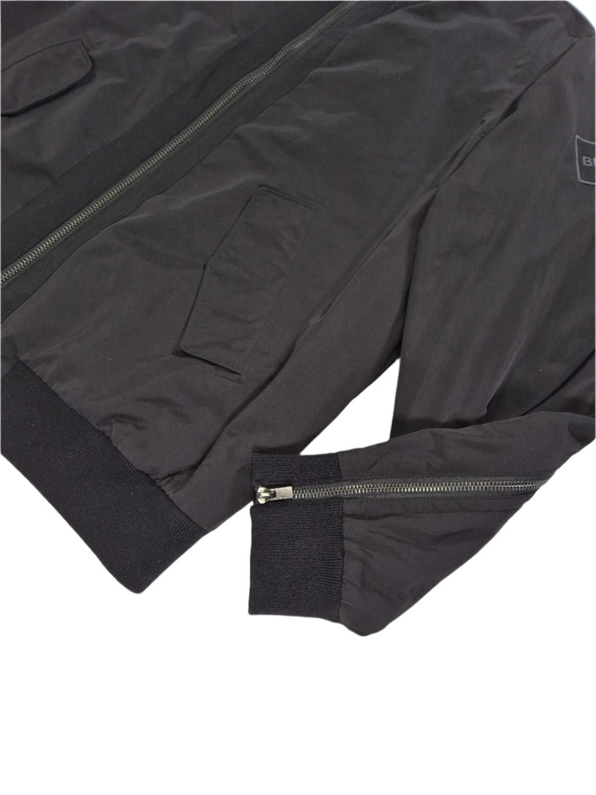 BLK DNM Meeste kvaliteetbrändi must bomberjope