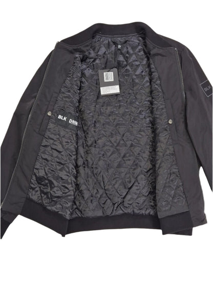 BLK DNM Meeste kvaliteetbrändi must bomberjope