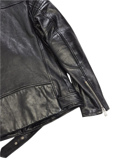 BLK DNM Meeste kvaliteetbrändi must nahktagi