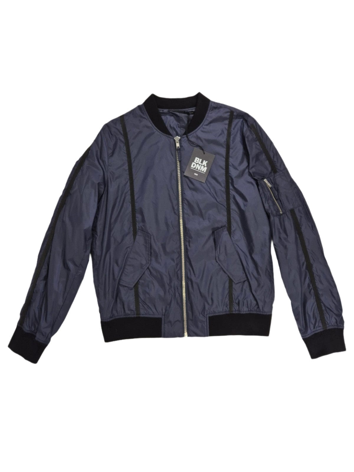 BLK DNM Meeste kvaliteetbrändi sinine bomberjope